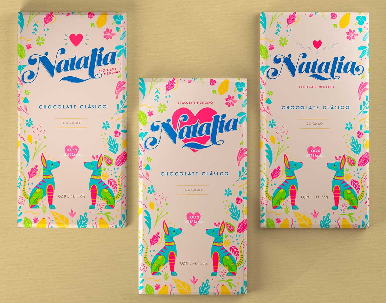 Branding Natalia Chocolate