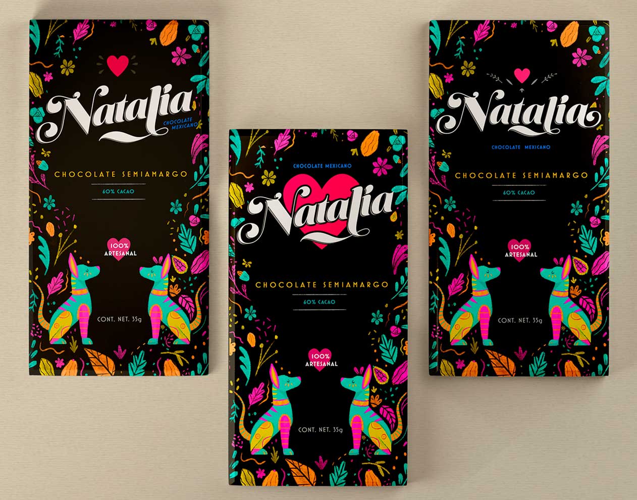 Branding Natalia Chocolate