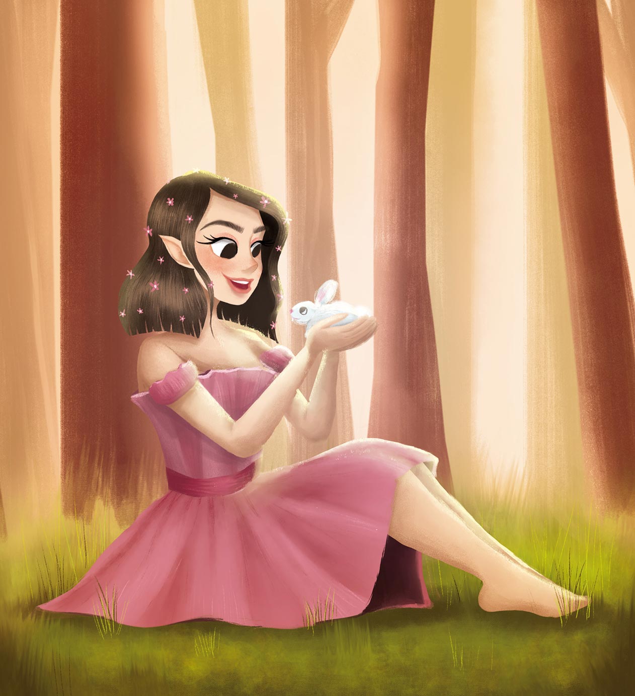 Ilustración Ninfa